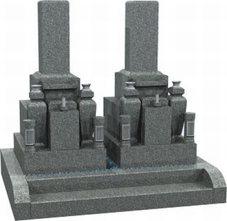 和型８寸芝台付　２基建立
