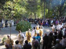 神峯山寺・初寅会法要風景