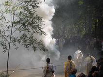 神峯山寺・初寅会護摩供養風景