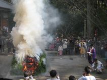 神峯山寺・初寅会護摩供養風景