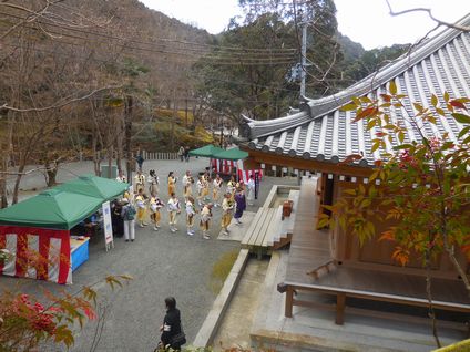 神峯山寺・初寅会法要風景