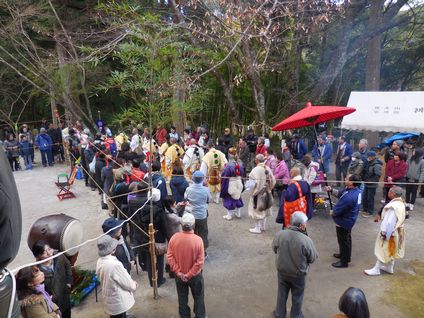 神峯山寺・初寅会護摩供養風景