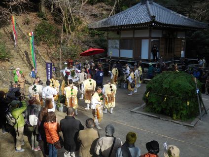 神峯山寺・初寅会護摩供養風景