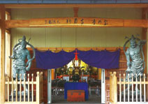 妙力寺・仏壇付墓所