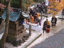 神峯山寺・白龍の杜　移設完成法要