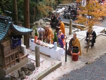 神峯山寺・白龍の杜　移設完成法要