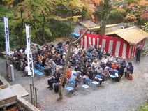 神峯山寺・白龍の杜　移設完成法要