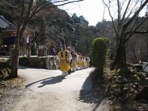 神峯山寺・初寅会法要風景