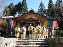 神峯山寺・初寅会法要風景