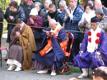 神峯山寺・初寅会護摩供養風景