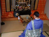 永代供養仏間　お盆法要