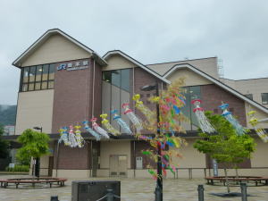 島本駅の七夕飾り.jpg