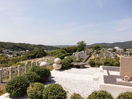 神戸平和霊園・墓地風景