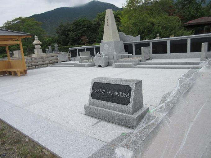 供養塔完成