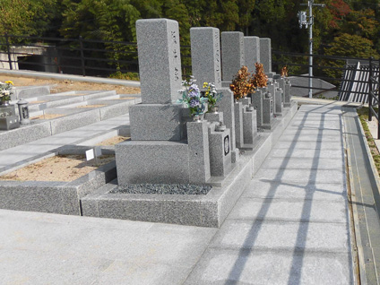 一乗寺・墓地風景