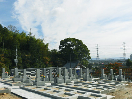 一乗寺・墓地風景