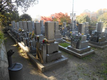 浄福寺墓地風景