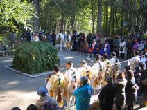 神峯山寺・初寅会法要風景