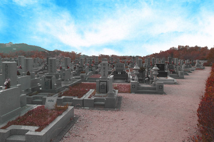 富田林霊園 墓地風景