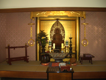 御堂内にある仏像