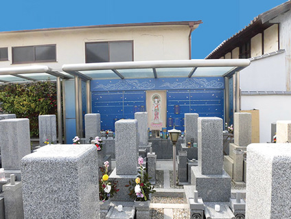 如願寺聖地・墓地風景