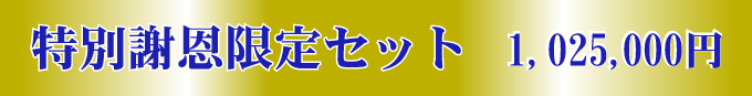 謝恩特別(1聖地)限定セット