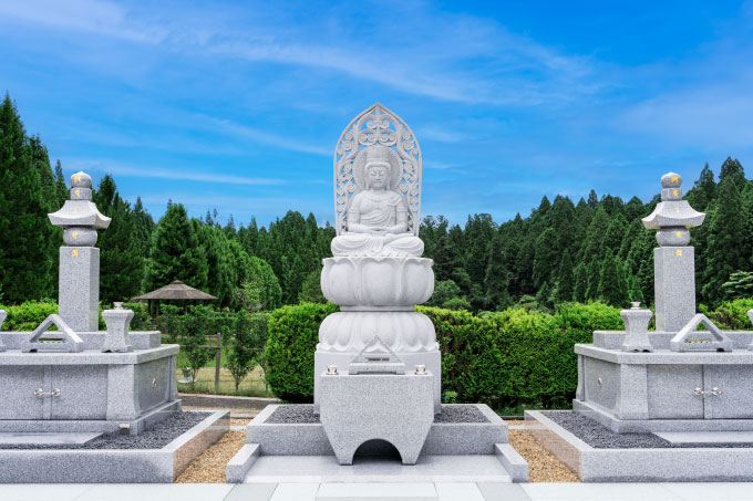 合葬墓・大日如来