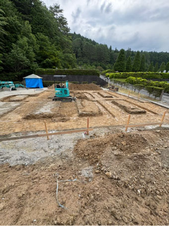 基礎工事掘方 基礎工事掘方