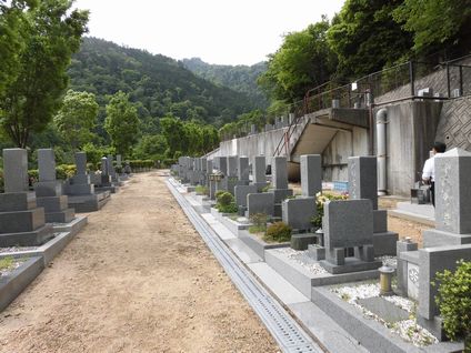 住吉霊園墓地風景