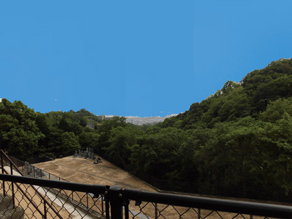 住吉霊園墓地風景