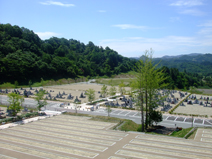霊園風景