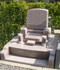 ２㎡　洋碑　さくら御影石