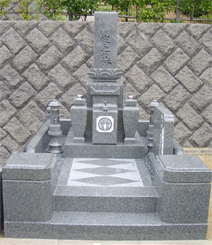 ４㎡　和型９寸　門柱式通シ階段