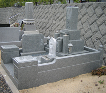 ４㎡　門柱式　地蔵尊付