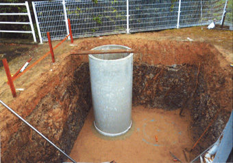 ヒューム管埋設工事