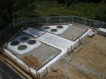 コンクリート打設