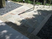 山門石張り工事