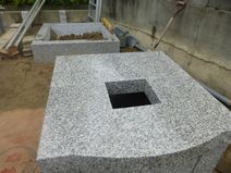 納骨墓カロート据付 納骨墓カロート据付