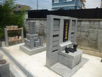 合祀墓完成 合祀墓完成