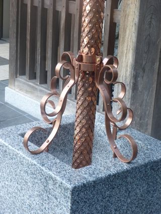 天水受け