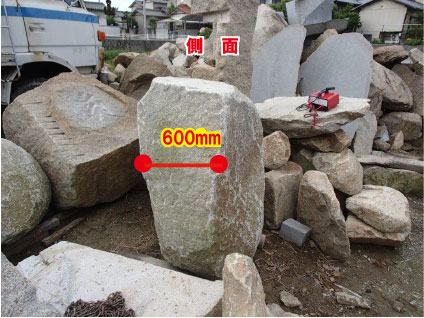 原石の寸法