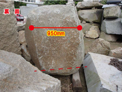 原石の寸法