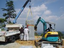 カロート埋設工事