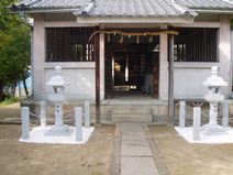 武内神社　灯籠清祓式